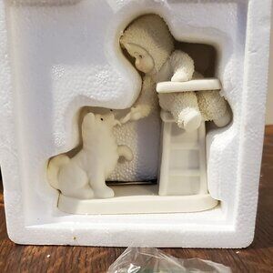 Snowbabies Keepsake Collectible "Here, You Eat It" Christmas Holiday Decor